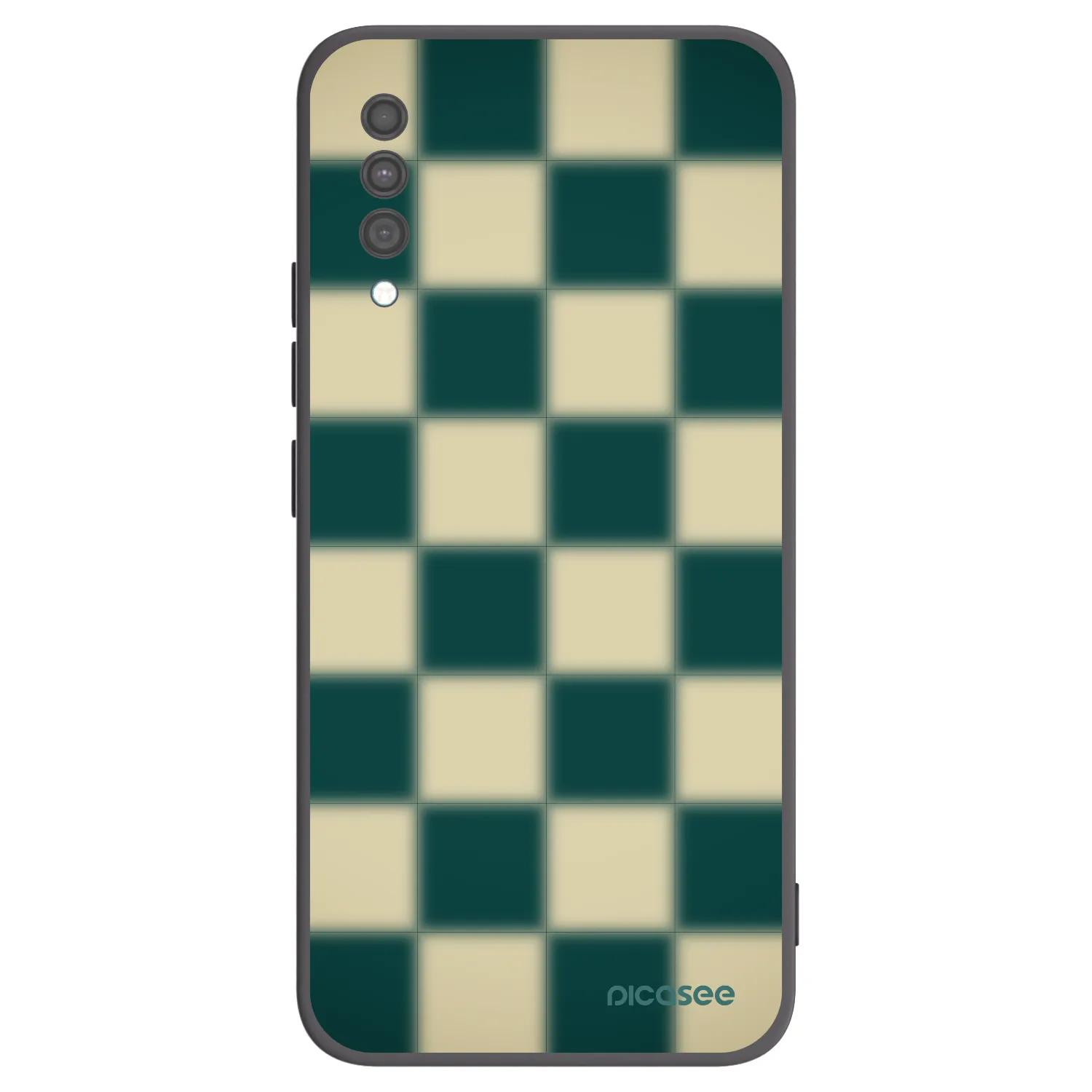 Picasee silikonski črni ovitek za Samsung Galaxy A30s A307F - Shadow Chess