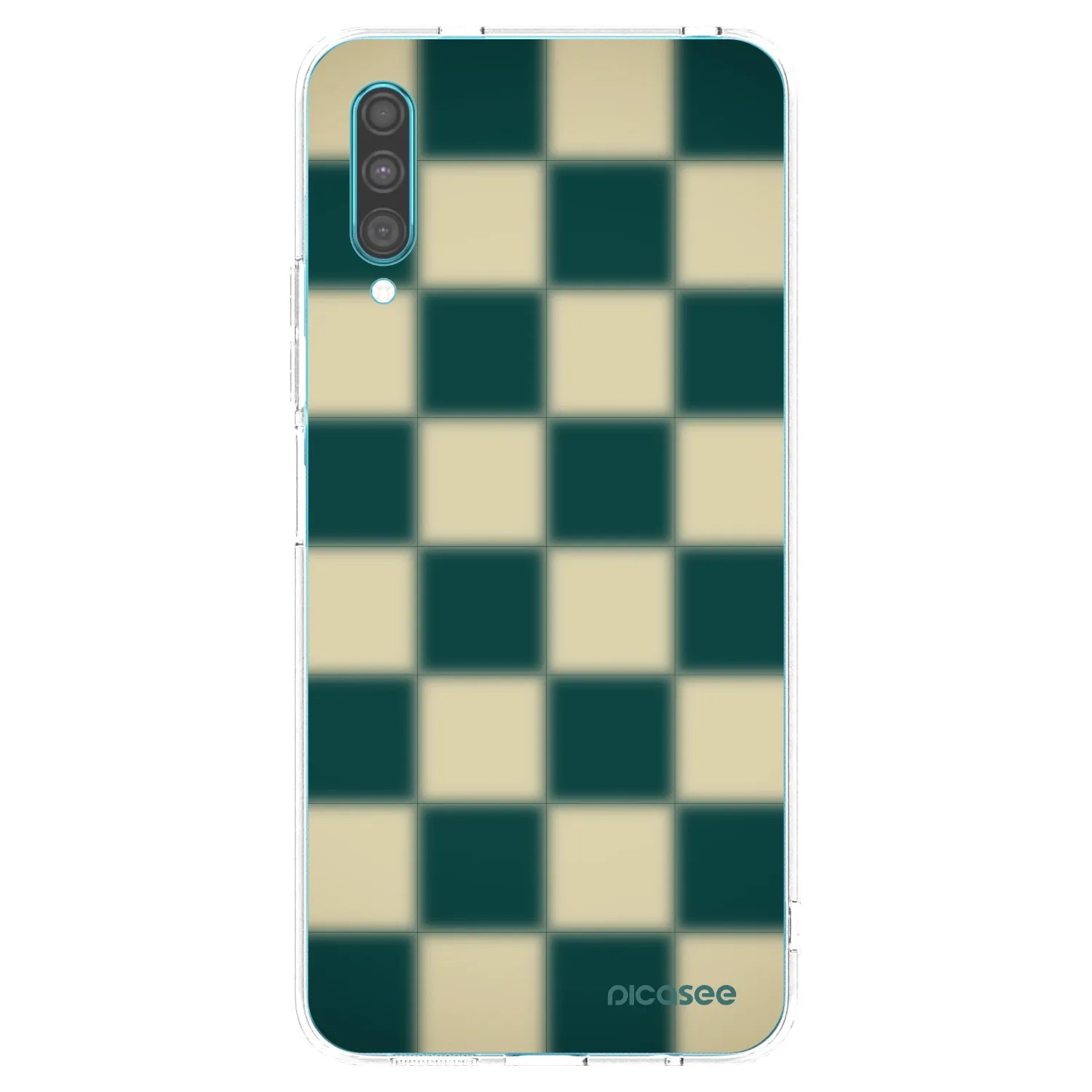 Picasee silikonski prozorni ovitek za Samsung Galaxy A30s A307F - Shadow Chess