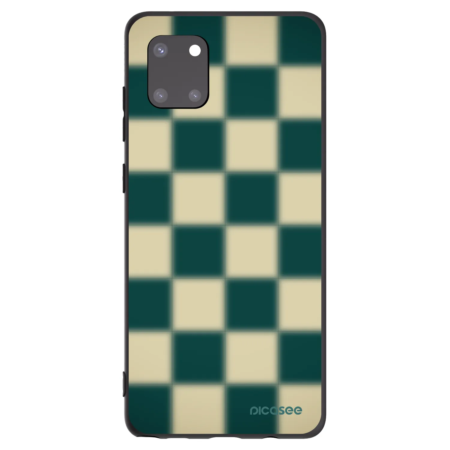 Picasee silikonski črni ovitek za Samsung Galaxy Note 10 Lite N770F - Shadow Chess