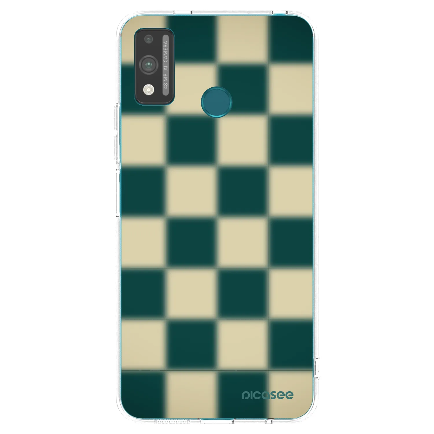 Picasee silikonski prozorni ovitek za Honor 9X Lite - Shadow Chess