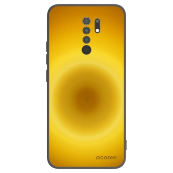 Picasee silikonski črni ovitek za Xiaomi Redmi 9 - Solar Pulse