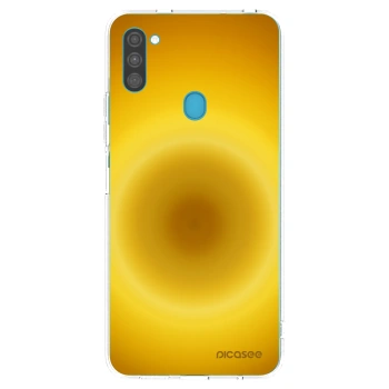 Picasee silikonski prozorni ovitek za Samsung Galaxy M11 - Solar Pulse