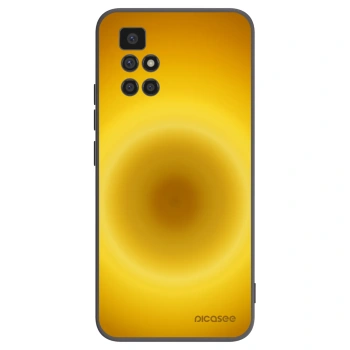 Picasee silikonski črni ovitek za Xiaomi Redmi 10 - Solar Pulse