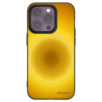 Picasee silikonski črni ovitek za Apple iPhone 14 Pro - Solar Pulse