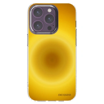 Picasee silikonski prozorni ovitek za Apple iPhone 14 Pro - Solar Pulse