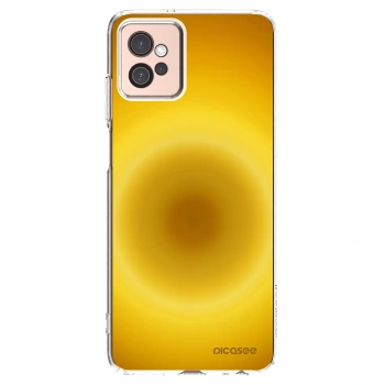 Picasee silikonski prozorni ovitek za Motorola Moto G32 - Solar Pulse