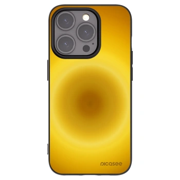 Picasee silikonski črni ovitek za Apple iPhone 15 Pro - Solar Pulse