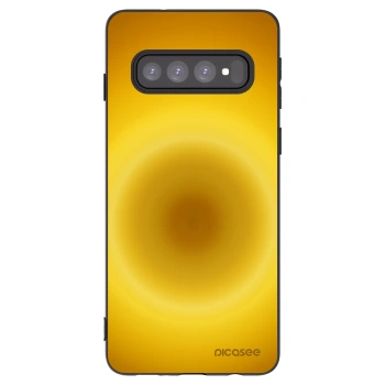 Picasee silikonski črni ovitek za Samsung Galaxy S10 G973 - Solar Pulse