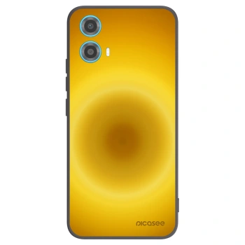 Picasee silikonski črni ovitek za Motorola Moto G34 5G - Solar Pulse