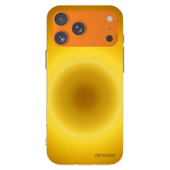 Picasee silikonski prozorni ovitek za Apple iPhone 17 Pro Max - Solar Pulse