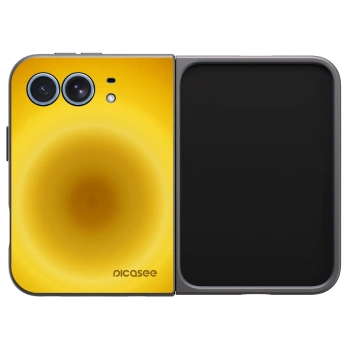 Picasee silikonski črni ovitek za Apple iPhone Duo - Solar Pulse