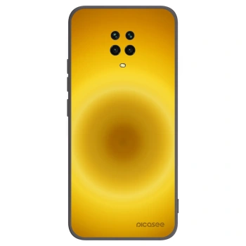Picasee silikonski črni ovitek za Xiaomi Redmi Note 9 Pro - Solar Pulse