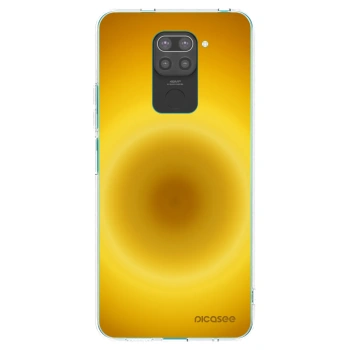Picasee silikonski črni ovitek za Xiaomi Redmi Note 9 - Solar Pulse