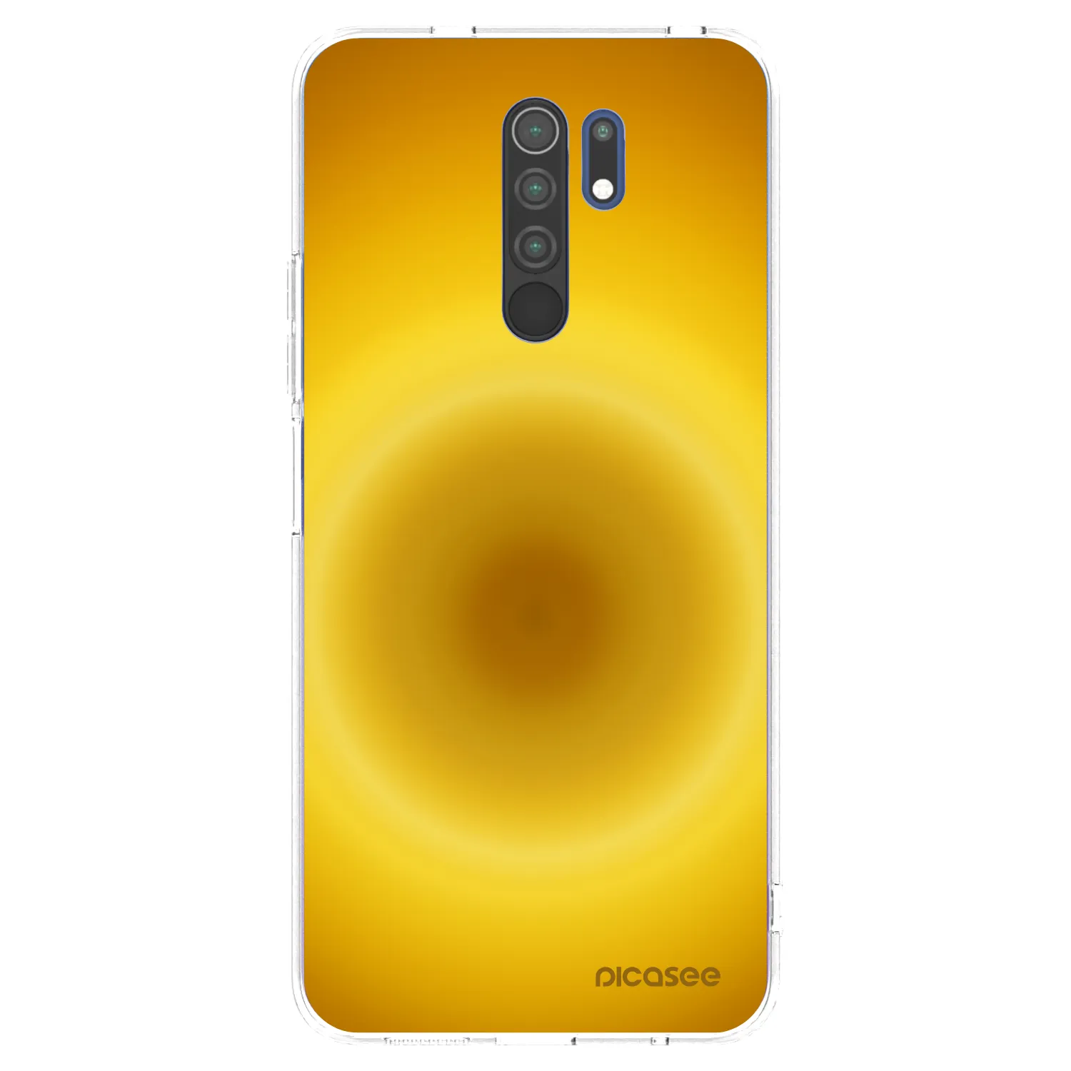Picasee silikonski prozorni ovitek za Xiaomi Redmi 9 - Solar Pulse
