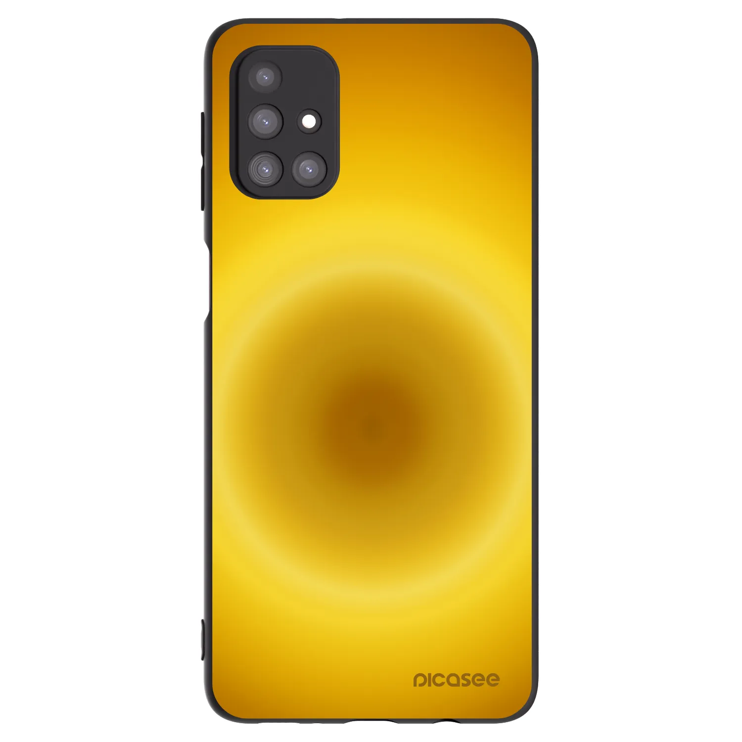 Picasee silikonski črni ovitek za Samsung Galaxy M31s - Solar Pulse