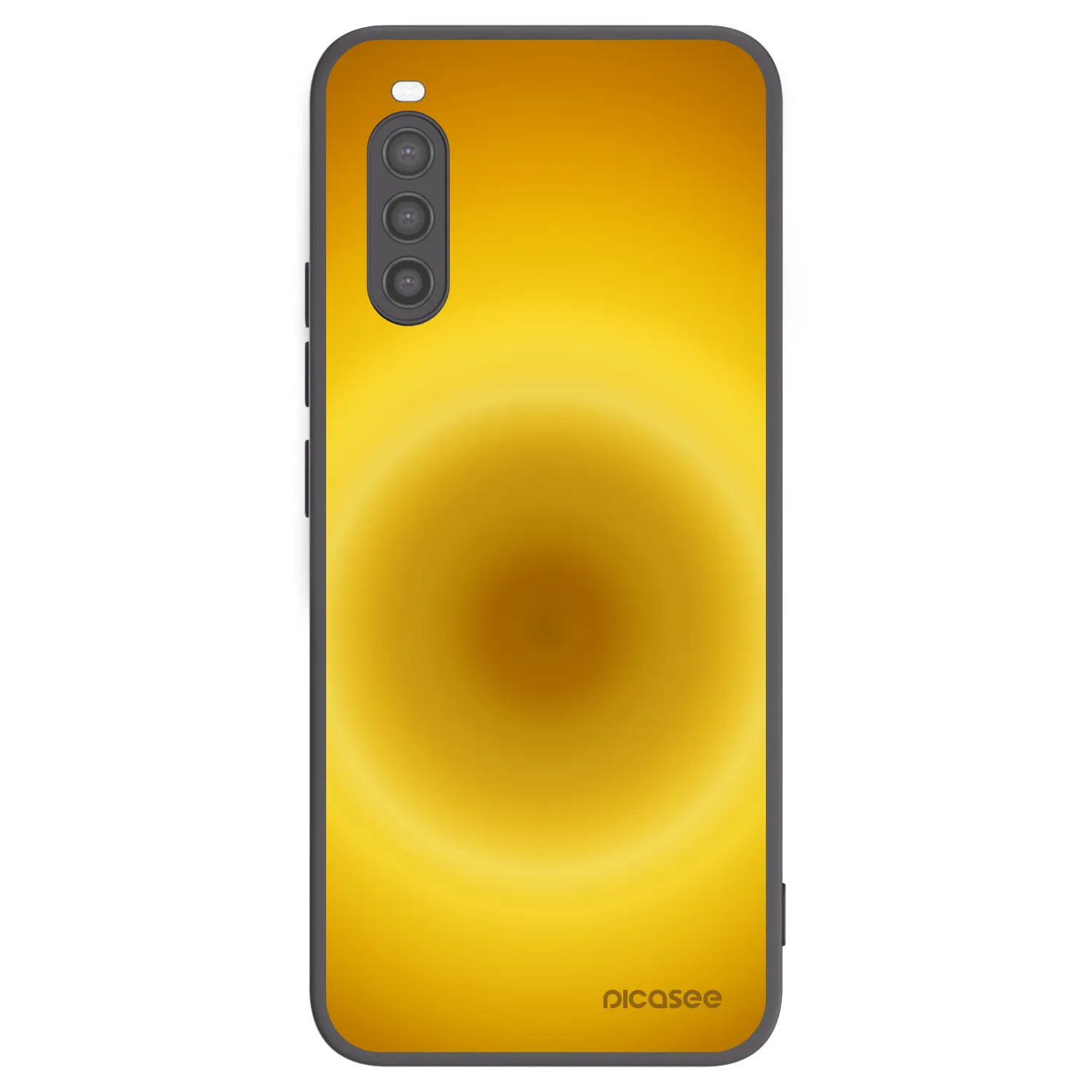 Picasee silikonski črni ovitek za Sony Xperia 10 II - Solar Pulse