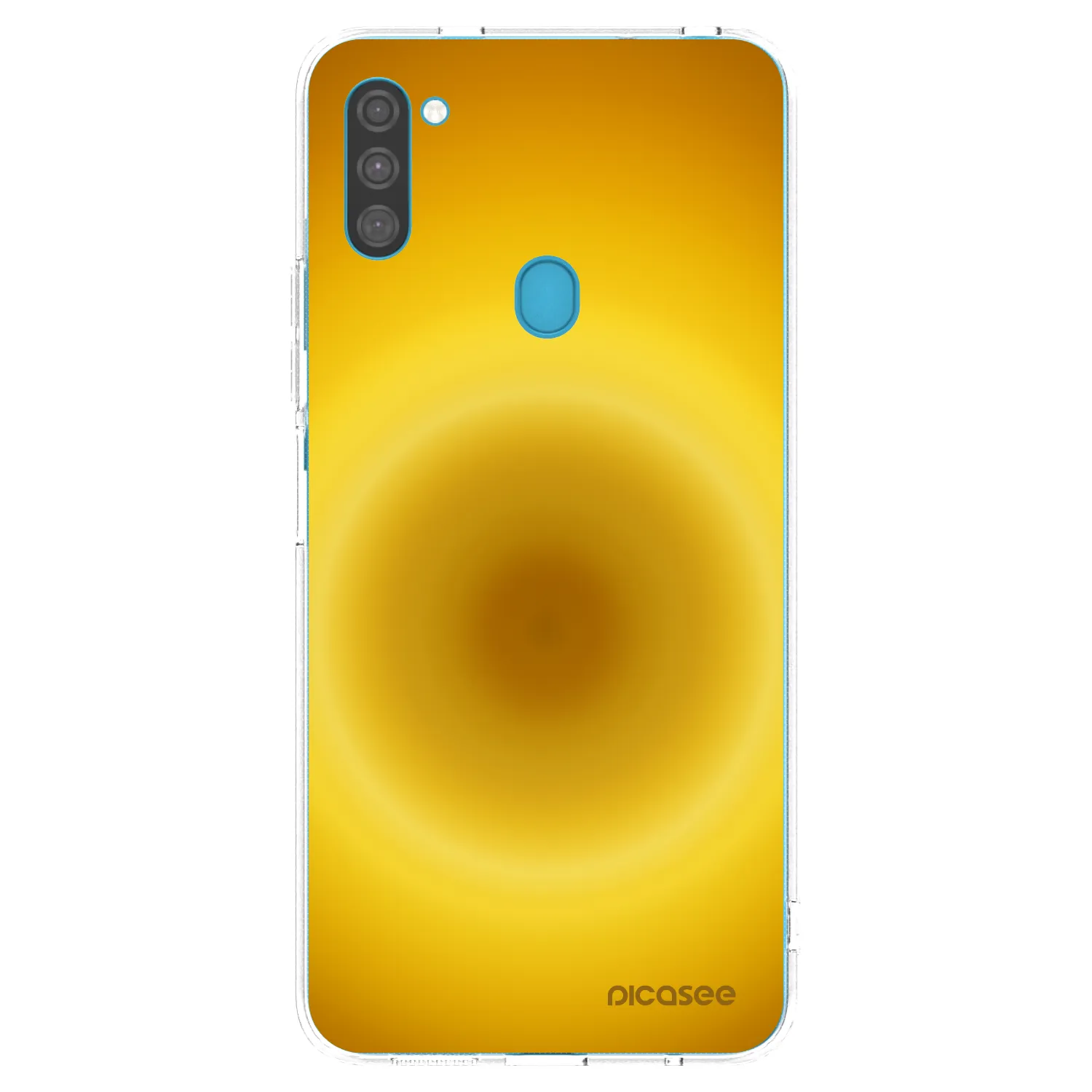 Picasee silikonski prozorni ovitek za Samsung Galaxy M11 - Solar Pulse