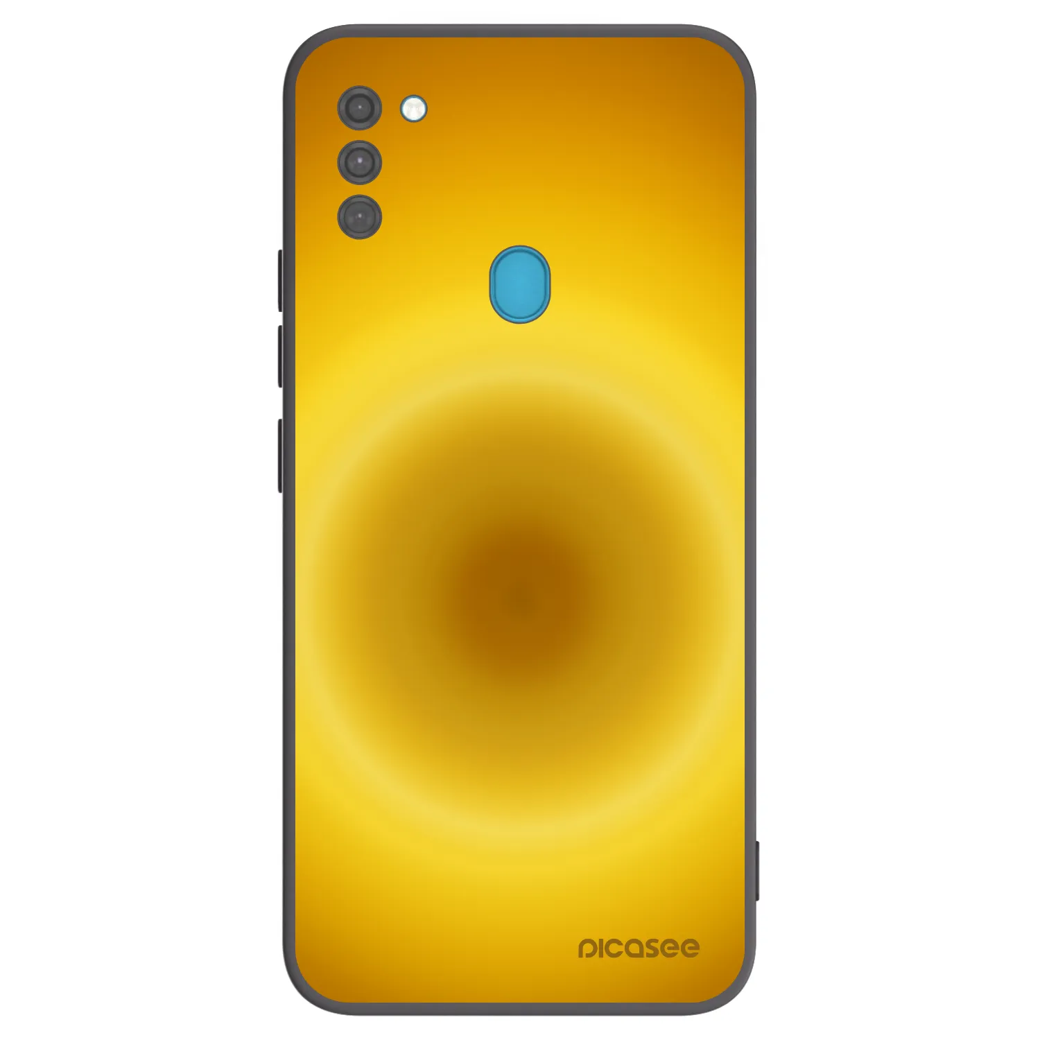 Picasee silikonski črni ovitek za Samsung Galaxy M11 - Solar Pulse