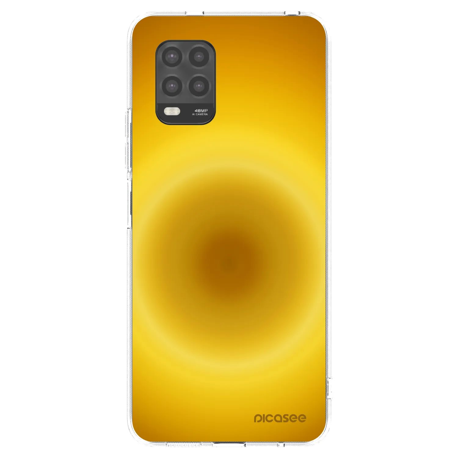 Picasee silikonski prozorni ovitek za Xiaomi Mi 10 Lite - Solar Pulse