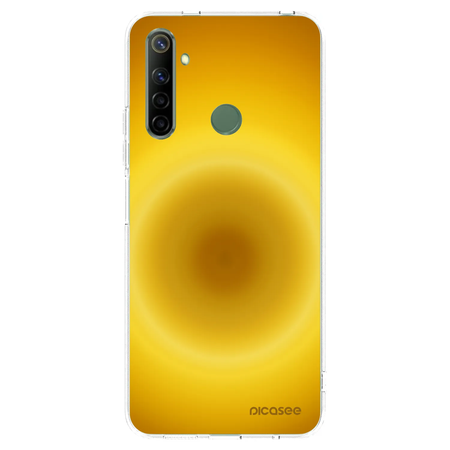 Picasee silikonski prozorni ovitek za Realme 6i - Solar Pulse