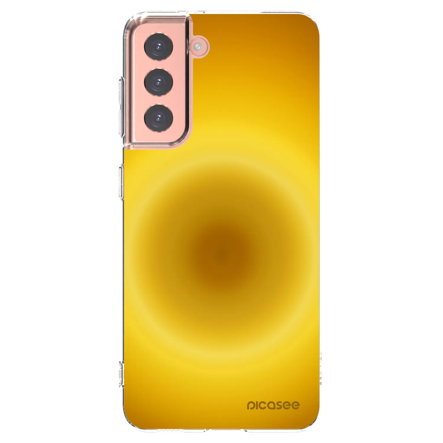 Picasee silikonski prozorni ovitek za Samsung Galaxy S21 5G G991B - Solar Pulse