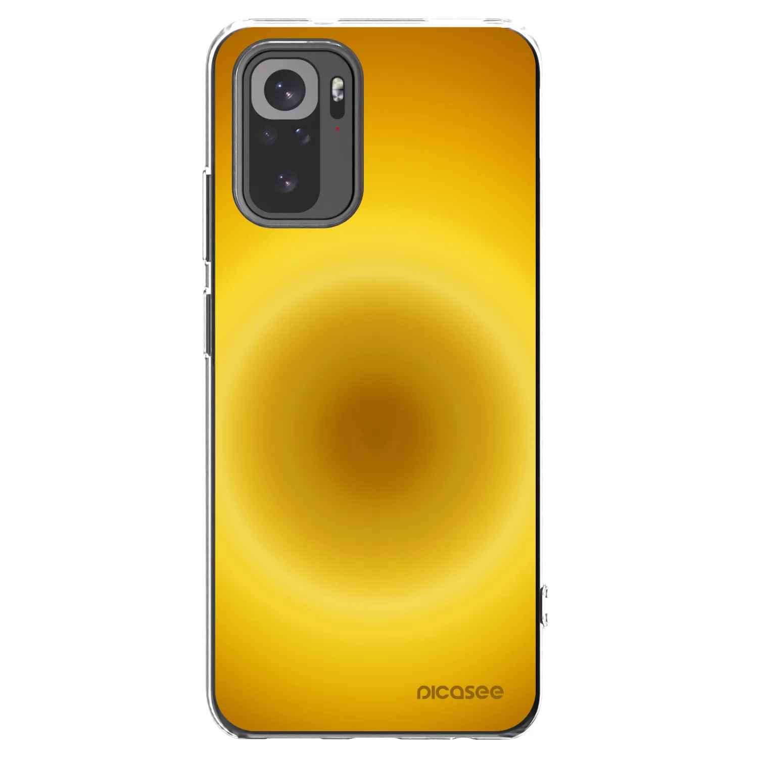 Picasee silikonski prozorni ovitek za Xiaomi Redmi Note 10S - Solar Pulse