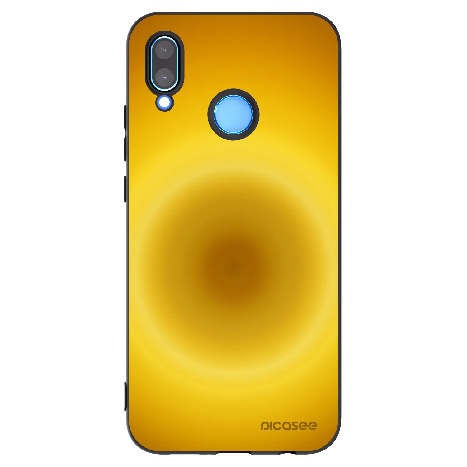 Picasee silikonski črni ovitek za Huawei Mate 40 Pro - Solar Pulse