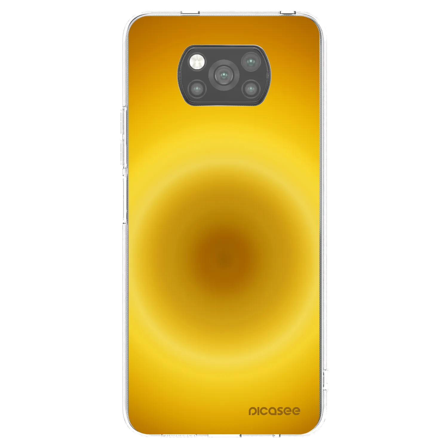 Picasee silikonski črni ovitek za Xiaomi Poco X3 Pro - Solar Pulse