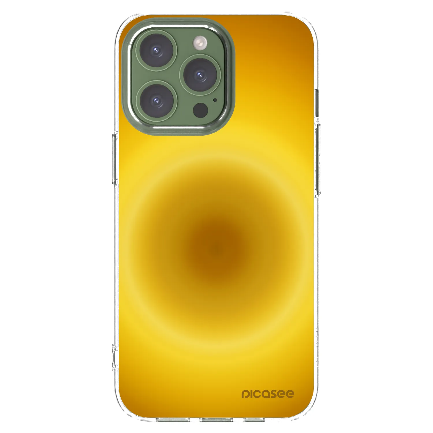 Picasee silikonski prozorni ovitek za Apple iPhone 13 Pro - Solar Pulse
