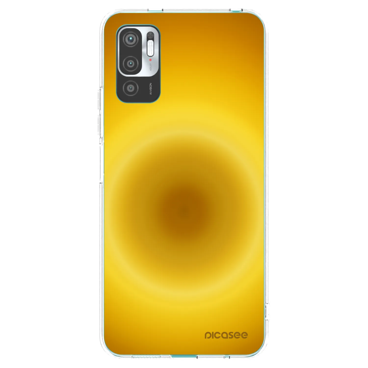 Picasee silikonski prozorni ovitek za Xiaomi Redmi Note 10 5G - Solar Pulse