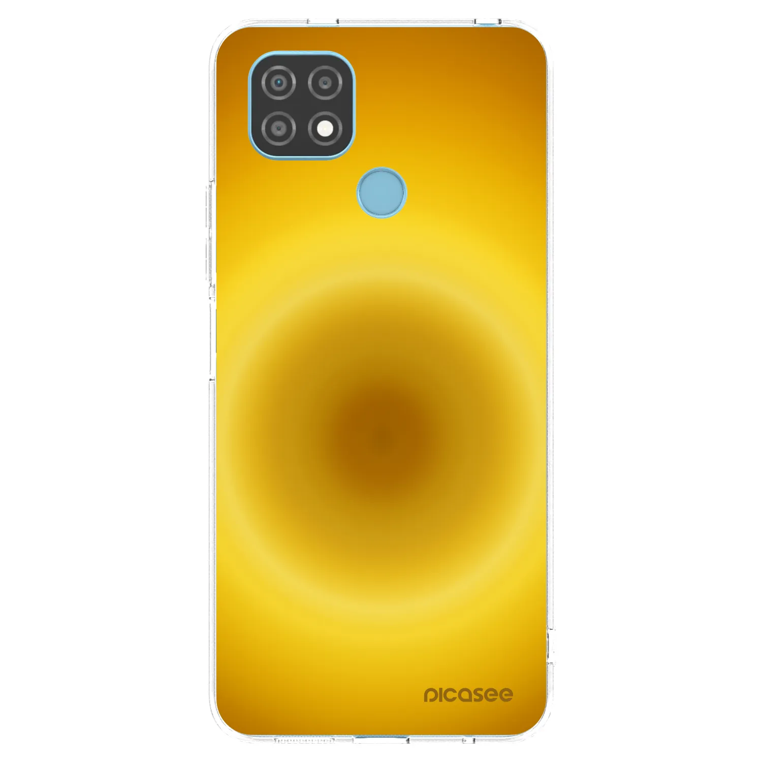 Picasee silikonski prozorni ovitek za Realme C21 - Solar Pulse