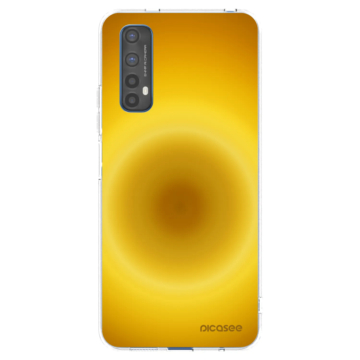 Picasee silikonski prozorni ovitek za Realme 7 - Solar Pulse