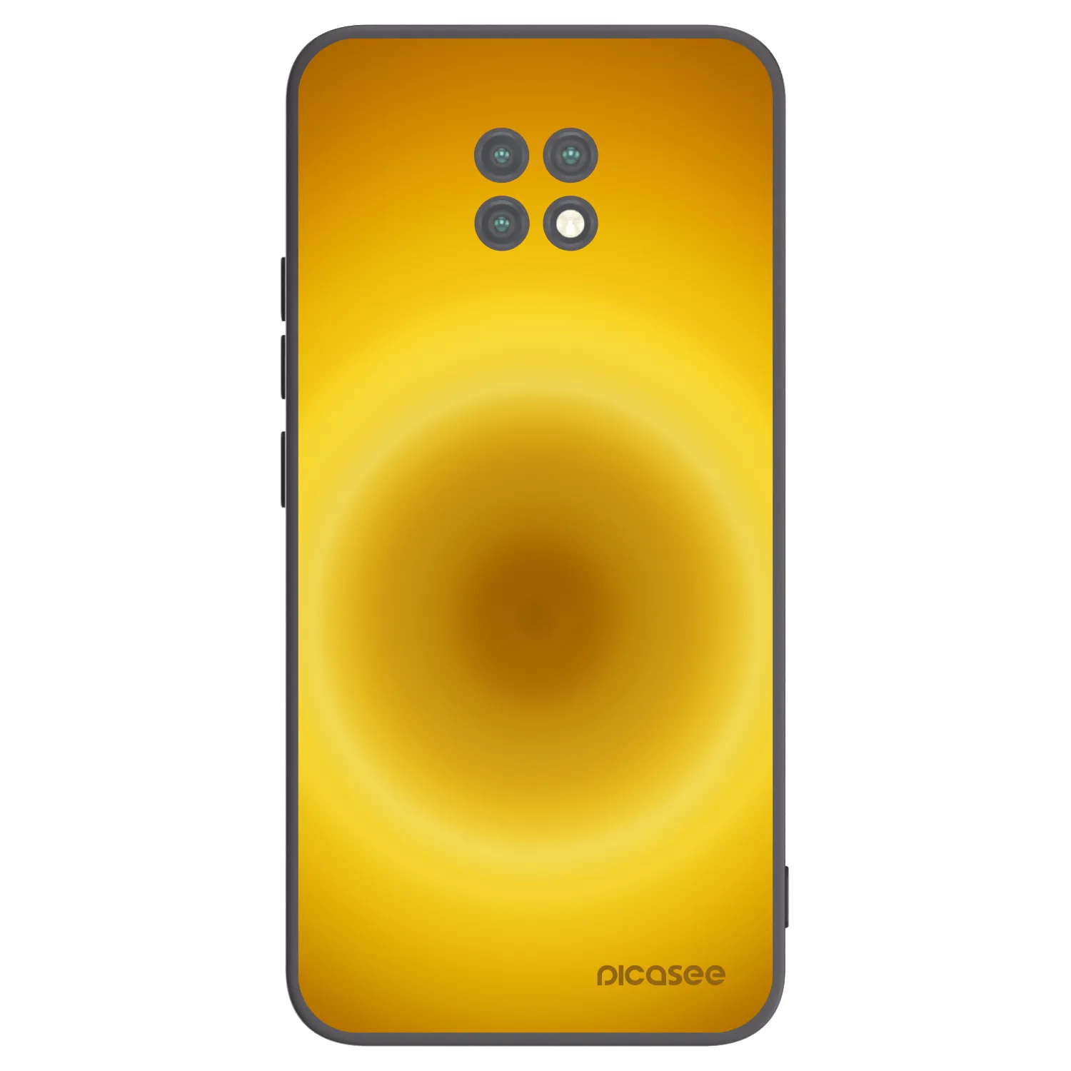 Picasee silikonski črni ovitek za Xiaomi Redmi Note 9T - Solar Pulse