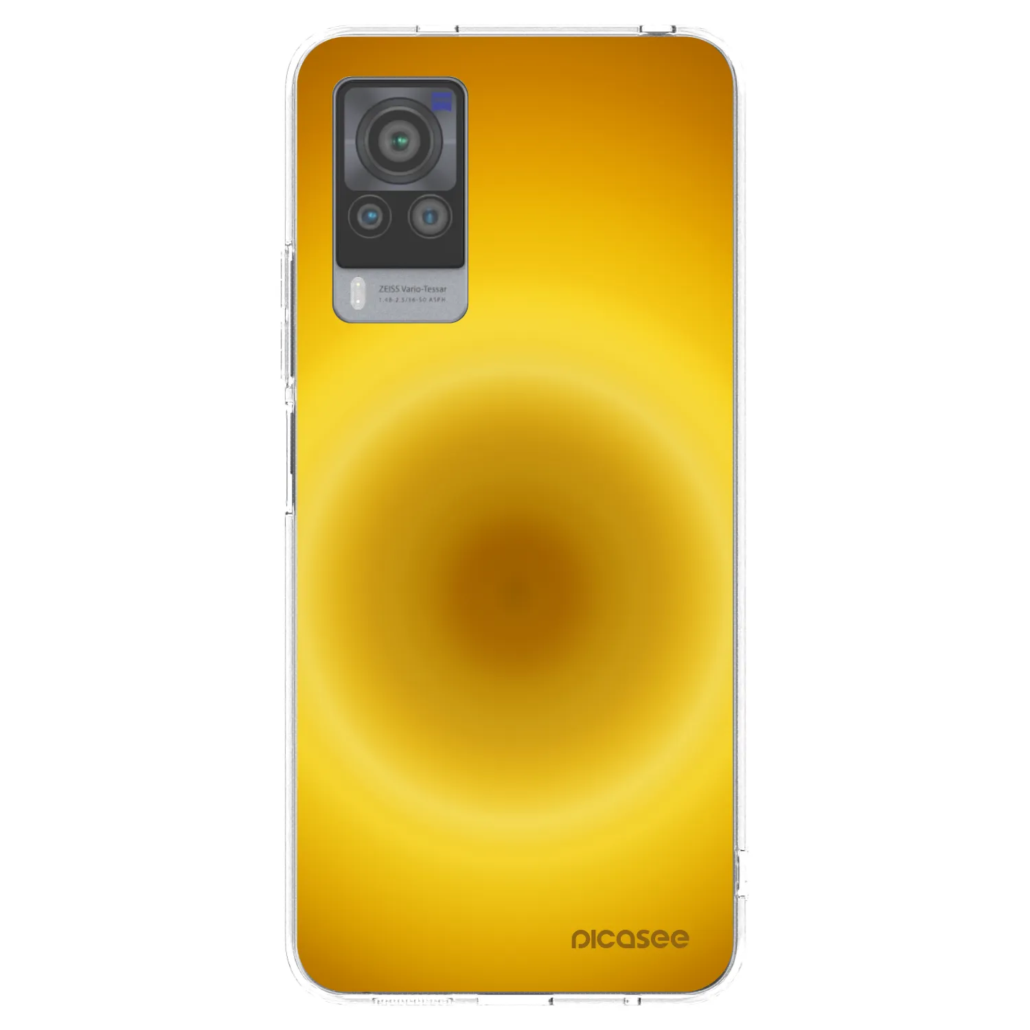 Picasee silikonski prozorni ovitek za Vivo X60 Pro 5G - Solar Pulse