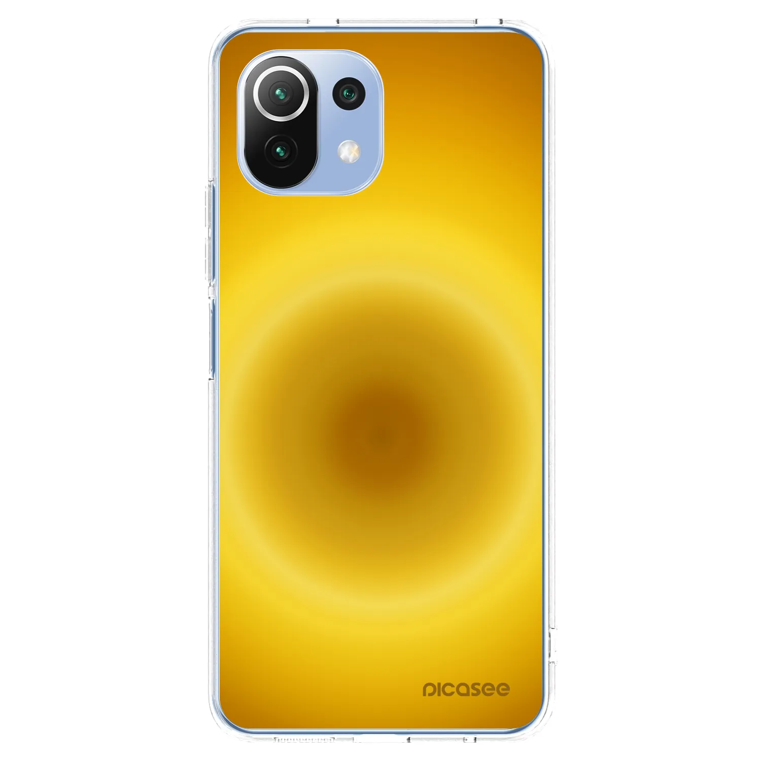 Picasee silikonski prozorni ovitek za Xiaomi 11 Lite 5G NE - Solar Pulse
