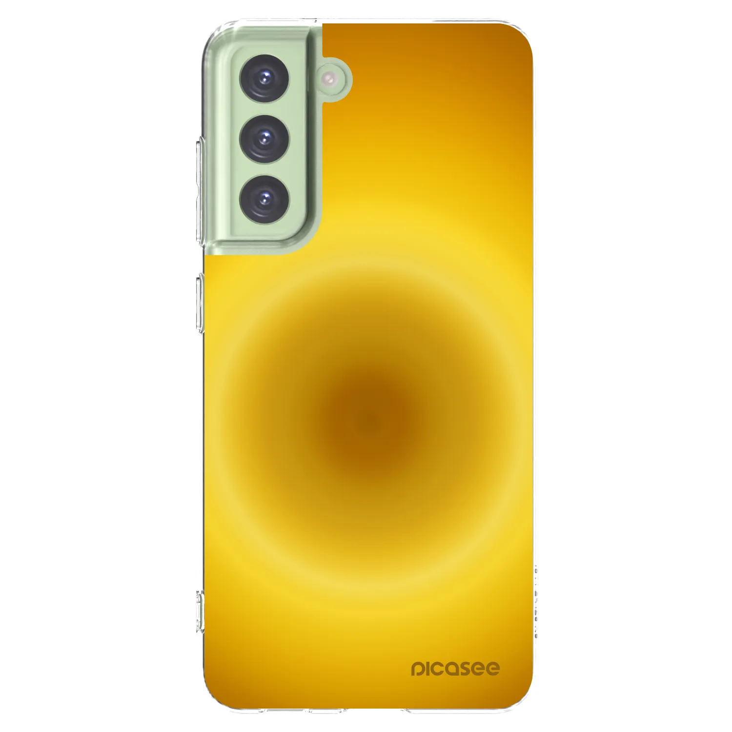 Picasee silikonski prozorni ovitek za Samsung Galaxy S21 FE 5G - Solar Pulse