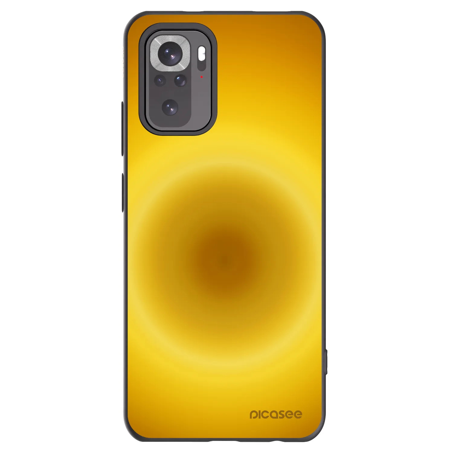 Picasee silikonski črni ovitek za Xiaomi Redmi Note 11S 4G - Solar Pulse