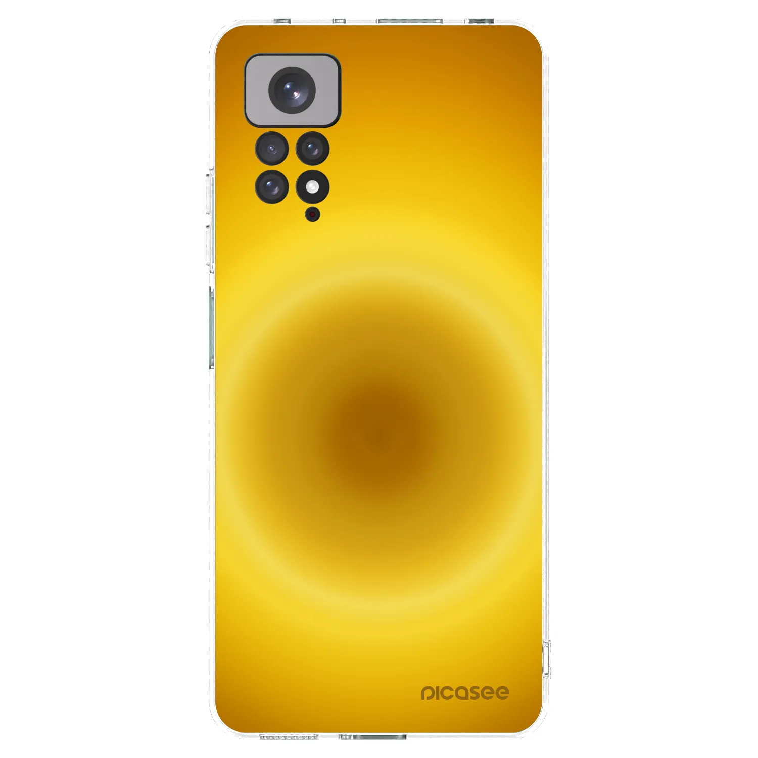 Picasee silikonski prozorni ovitek za Xiaomi Redmi Note 11S 4G - Solar Pulse