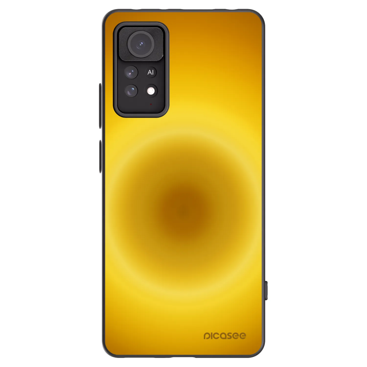 Picasee silikonski črni ovitek za Xiaomi Redmi Note 11 Pro 5G - Solar Pulse