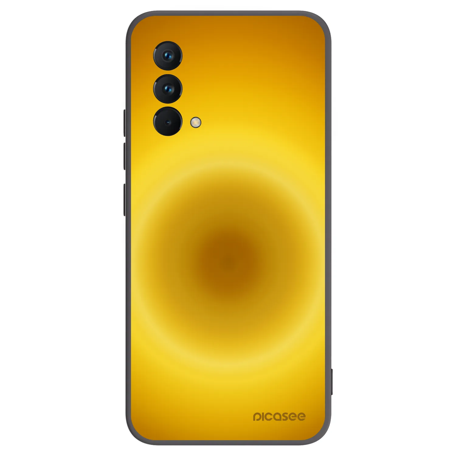 Picasee silikonski črni ovitek za Realme GT Master Edition 5G - Solar Pulse