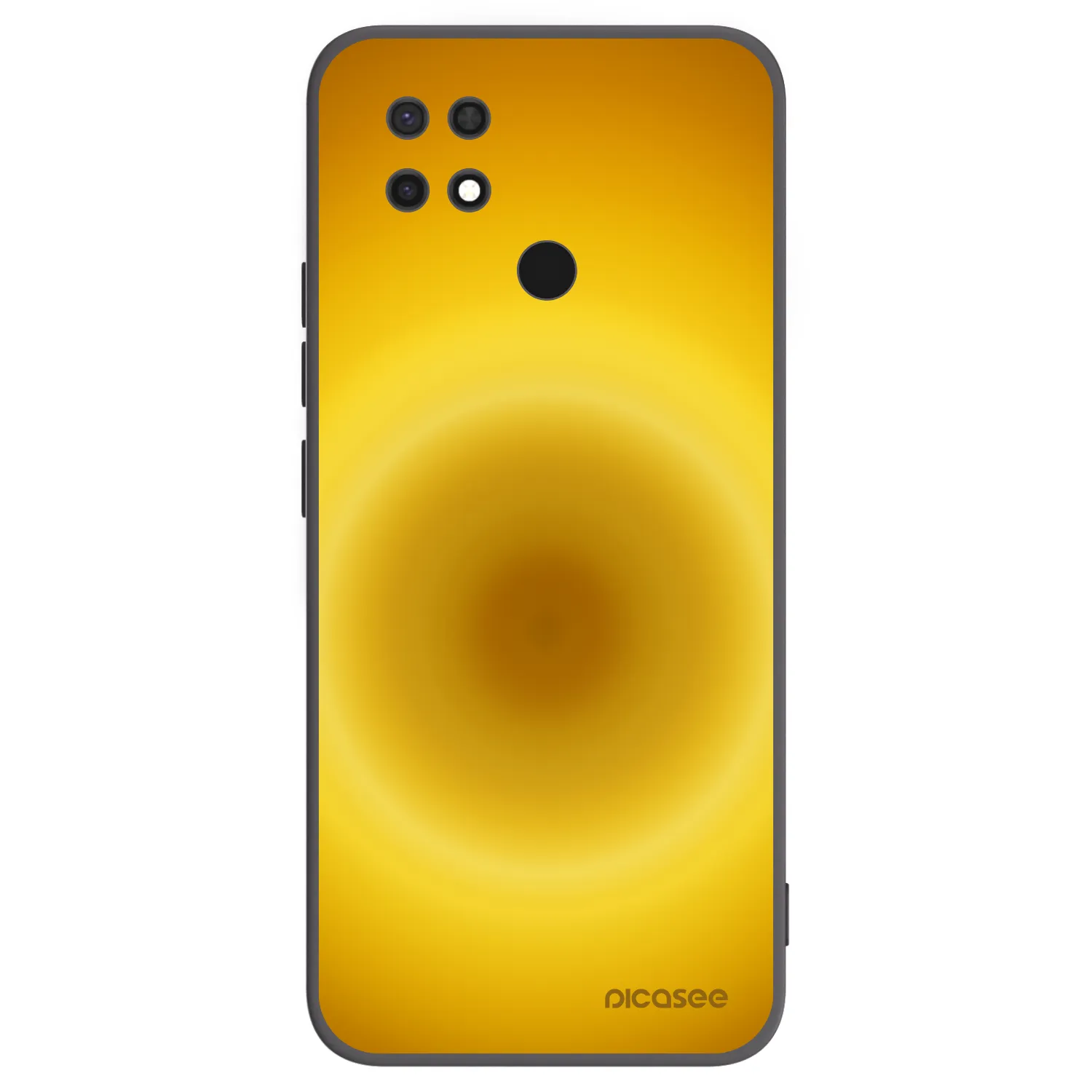 Picasee silikonski črni ovitek za Xiaomi Redmi 10C - Solar Pulse