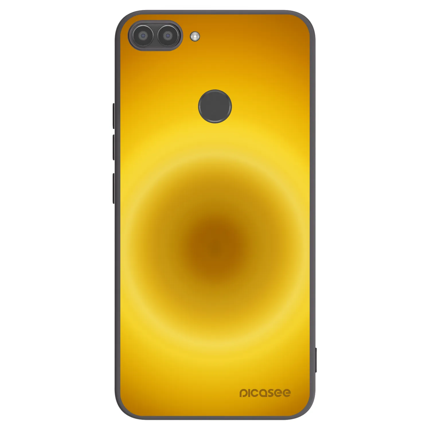 Picasee silikonski črni ovitek za Huawei P Smart - Solar Pulse
