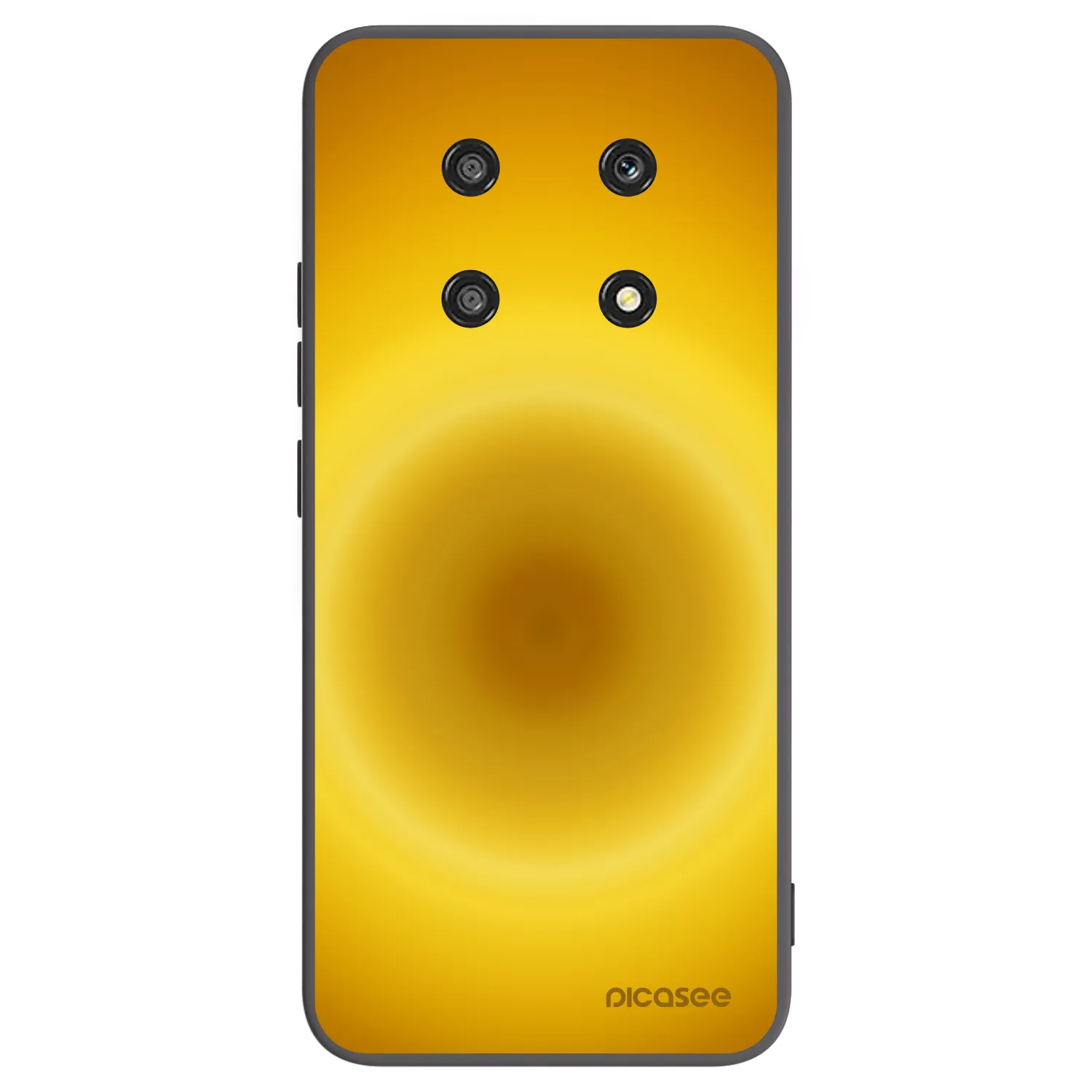 Picasee silikonski črni ovitek za Honor Magic4 Lite 5G - Solar Pulse