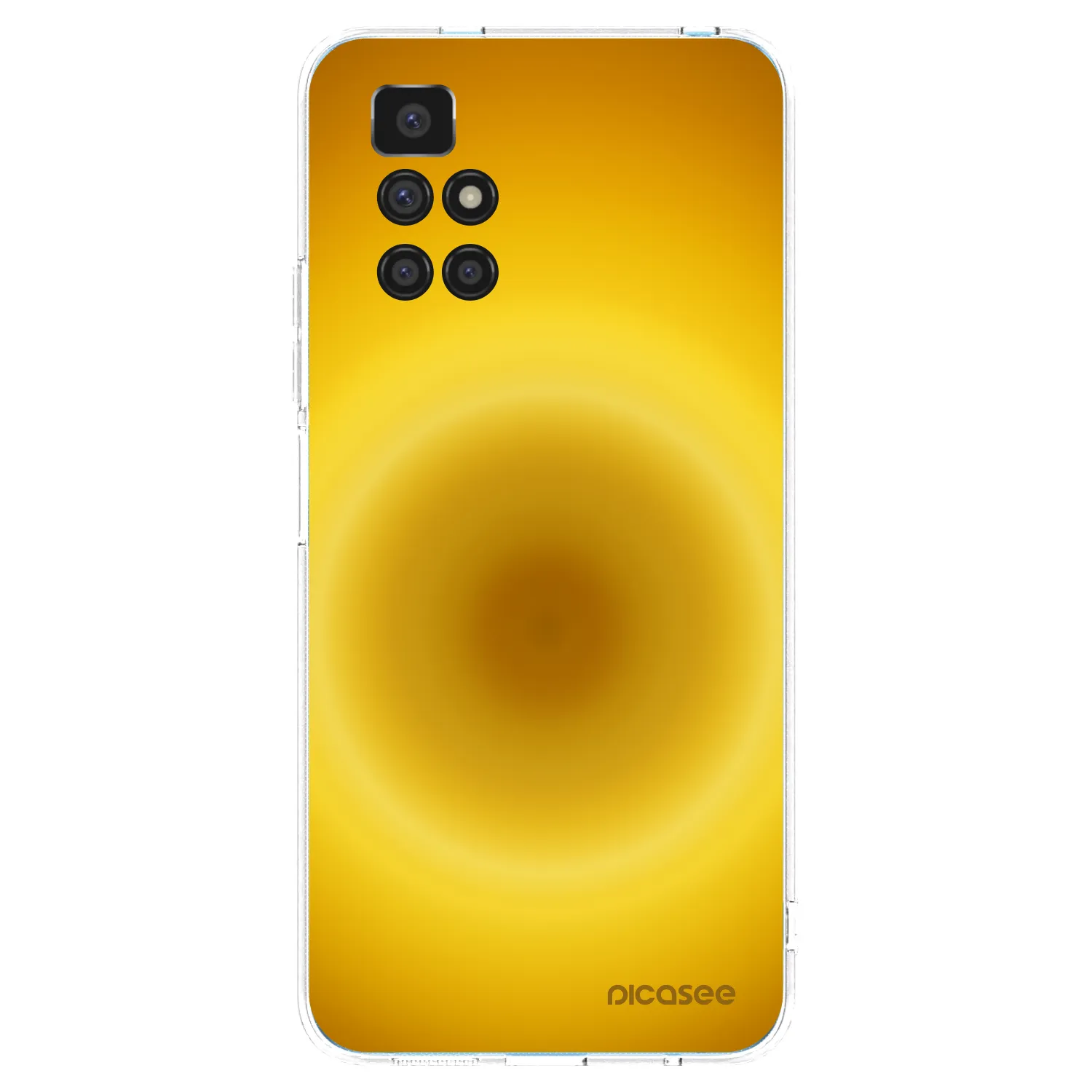 Picasee silikonski prozorni ovitek za Xiaomi Redmi 10 (2022) - Solar Pulse