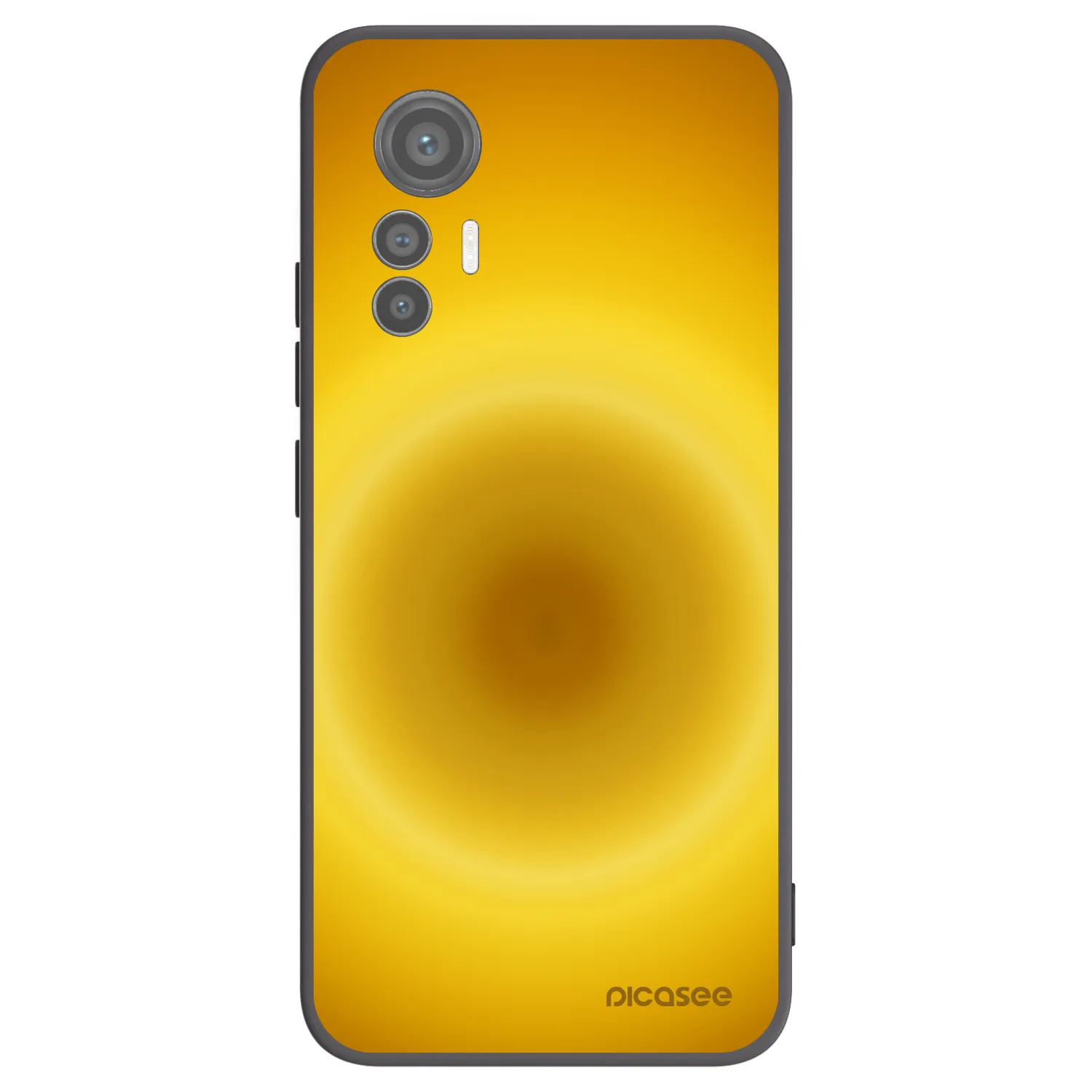 Picasee silikonski črni ovitek za Xiaomi 12 Lite - Solar Pulse