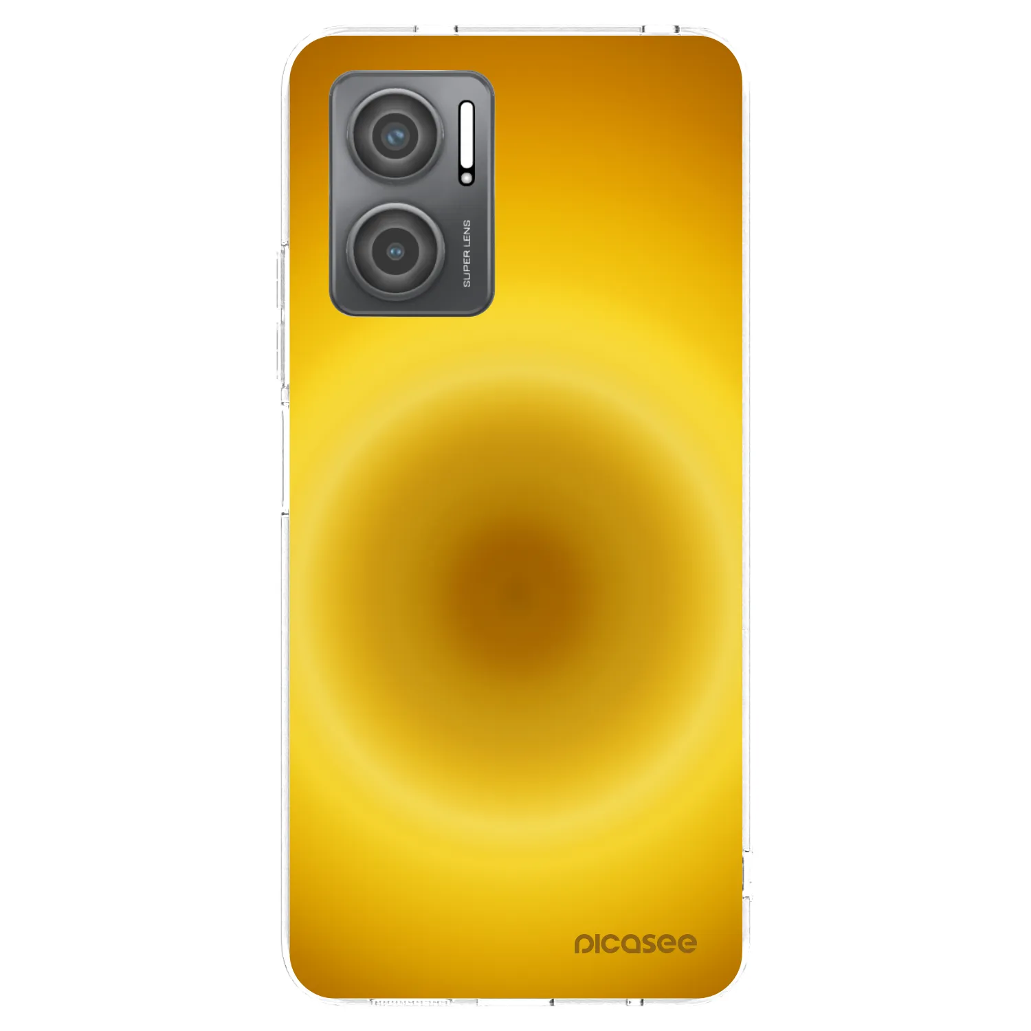 Picasee silikonski prozorni ovitek za Xiaomi Redmi 10 5G - Solar Pulse