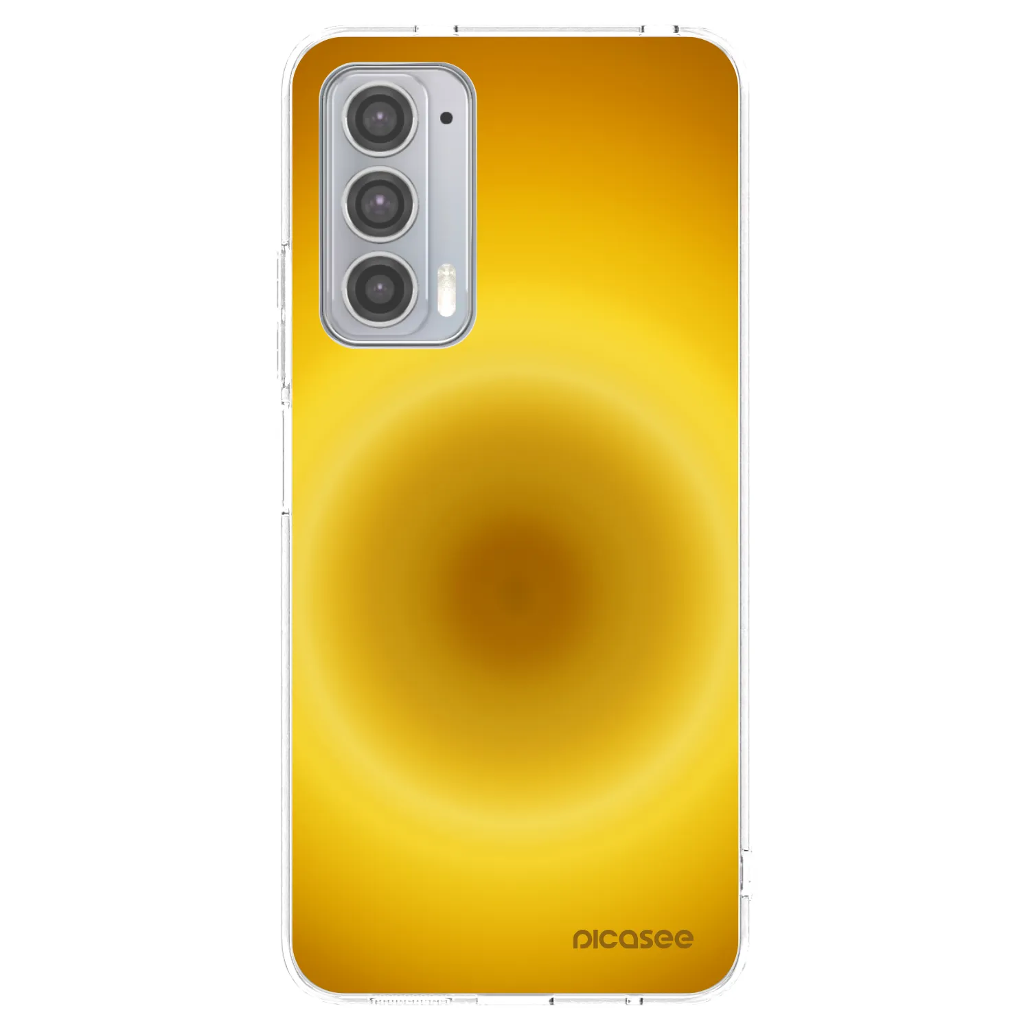 Picasee silikonski prozorni ovitek za Motorola Edge 20 - Solar Pulse