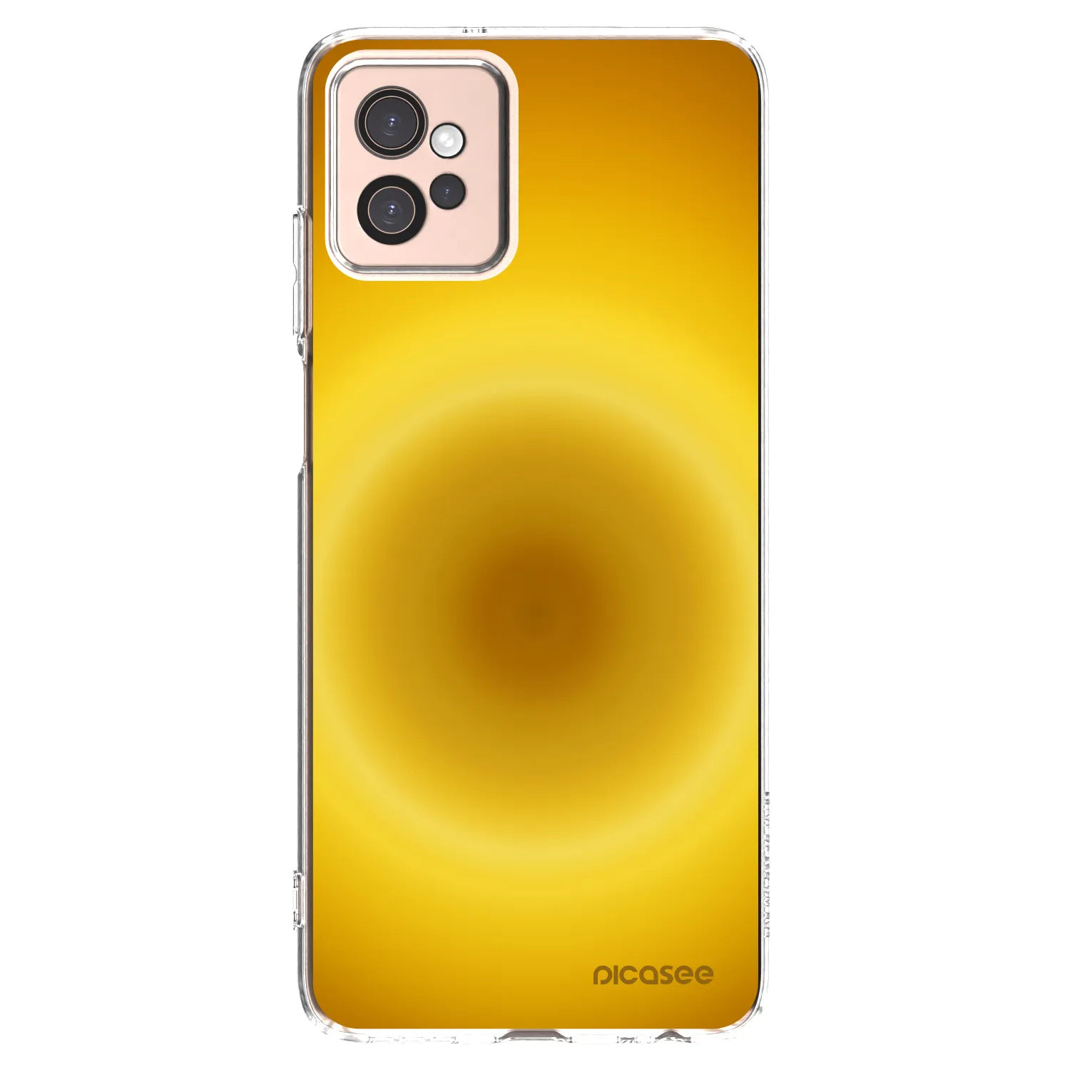 Picasee silikonski prozorni ovitek za Motorola Moto G32 - Solar Pulse