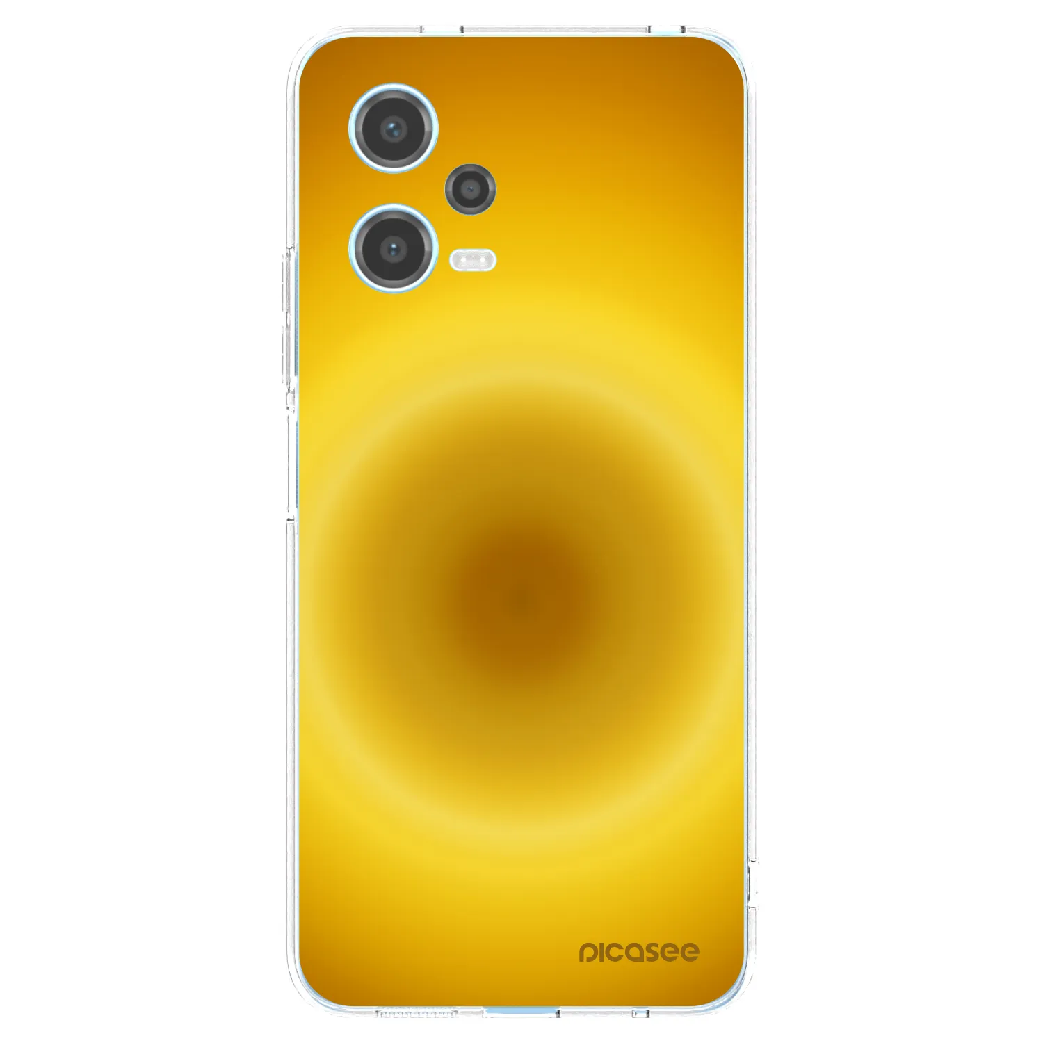 Picasee silikonski prozorni ovitek za Xiaomi Redmi Note 12 5G - Solar Pulse