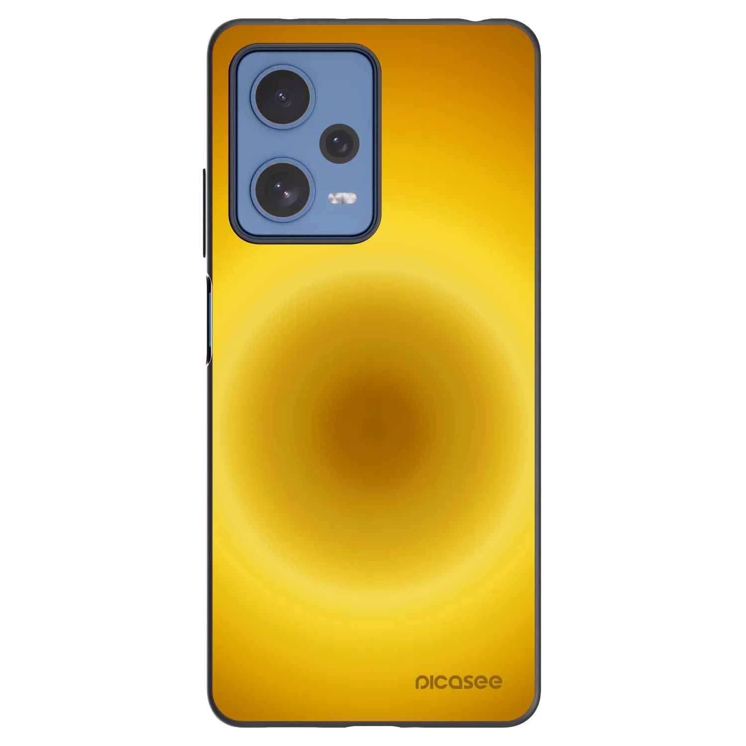 Picasee silikonski črni ovitek za Xiaomi Redmi Note 12 Pro 5G - Solar Pulse